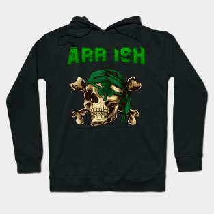 Arrrish Funny Irish Pirate St Patrick Day Hoodie